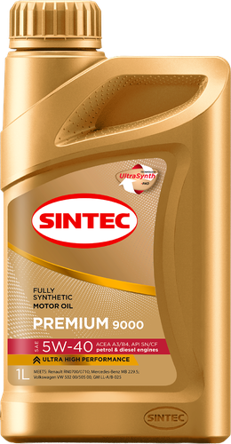 SINTEC PREMIUM 5W-40 ACEA A3/B4 синт. 1L