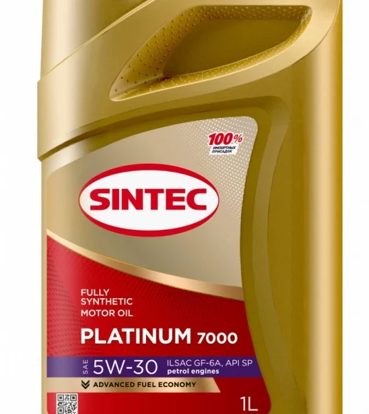 SINTEC PLATINUM 5W-30 API SN GF-6 синт. 1L